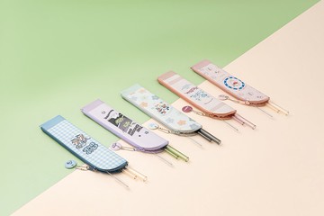 繪想年代系列防潑水吸管收納組