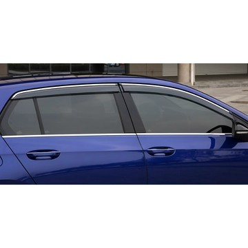 ~歐力斯~福斯 VW 21-24年 8代 GOLF GOLF8 晴雨窗 不鏽鋼飾條 晴雨窗 亮條晴雨窗 1組4片