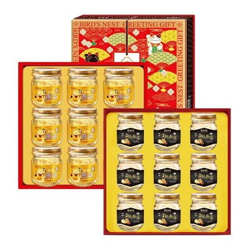 1+1限定組【華齊堂】頂級金絲燕窩禮盒+楓糖金絲燕窩禮盒(1+1)