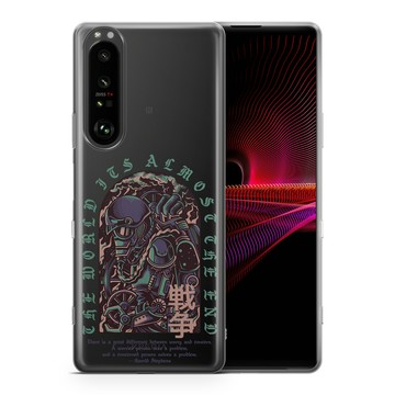 INGENI 【INGENI徹底防禦】Sony Xperia 1 III 手機殼 保護殼 TPU全軟式 設計師彩繪手機殼-戰爭