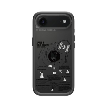 iPhone Air Mod NX -邊框背蓋組合 (相機按鈕) 黑 - NASA - 軌道