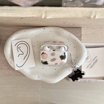 lulu|可愛小黑貓咪AirPods4/3保護殼 AirPodsPro3蘋果耳機套 airpods保護殼