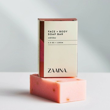 【ZAAINA】玫瑰天然保濕花香皂 4.5oz