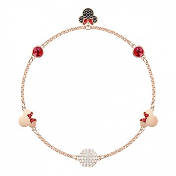 SWAROVSKI - 迪士尼聯名造型手鍊 (玫瑰金)