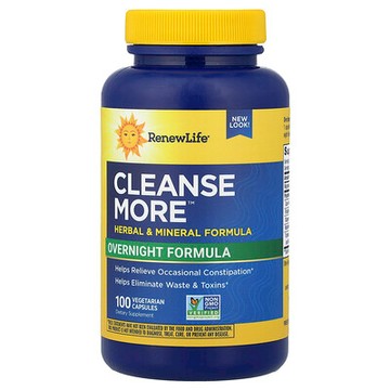 Renew Life, Cleanse More™，100 粒素食膠囊