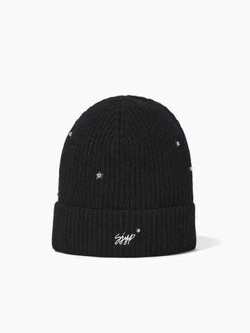 (PW2E7AHTT05WBK) Logo Embroidery Crystal Hat