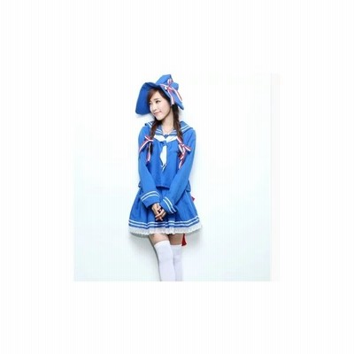 ハロウィン コスプレ 仮装 マリン セーラー服 水兵 海兵 マリンキャップ 衣装 レディース 大人 ワンピース 大人用 変装 制服 ミニワンピース 3点セット Ms3 14 通販 Lineポイント最大get Lineショッピング