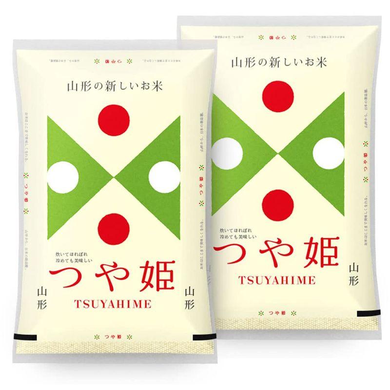 精米 白米 つや姫 10kg (5kgx2袋) 山形県産 令和4年産