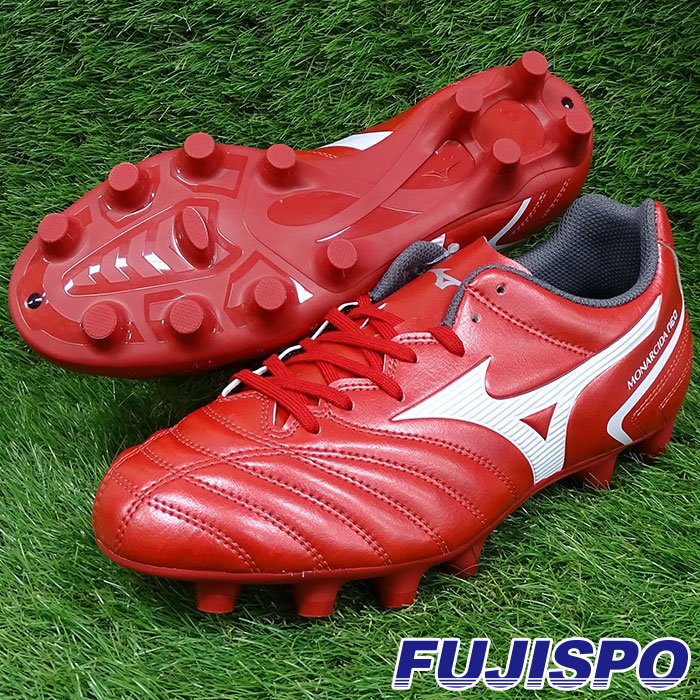 ミズノ モナルシーダ NEO 2 SELECT mizuno 【サッカー・フットサル】 シューズ サッカースパイク 大人 メンズ パッションレッド×ホワイト  (P1GA222560) 通販 LINEポイント最大0.5%GET | LINEショッピング