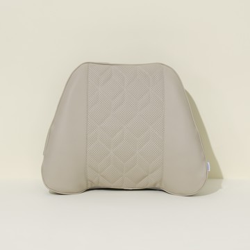 Vendict 車用記憶棉腰靠墊  1個  棉米色