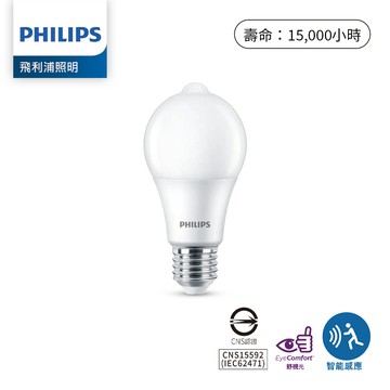 PHILIPS 飛利浦｜F29-PH感應式球泡燈-8.8W