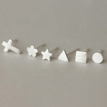 925純銀耳環耳針式耳飾-時尚簡約百搭流行母親節生日情人節禮物女飾品7款73ag236【獨家進口】【米蘭精品】