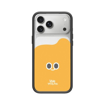 iPhone 17 Pro Max Mod NX -邊框背蓋組合 (相機按鈕) 黑 - We TAIWAN : a-We Collection - a-We佇遮！(黃)