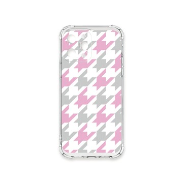 iPhone 13 Pro Max 殼 TRON IPhone 13 PRO MAX 撞色千鳥紋 四角防摔殼 手機殼