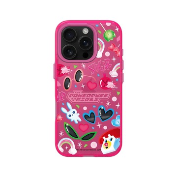 iPhone 16 Pro Clear 粉漾桃 - The Powerpuff Girls 飛天小女警 - 甜心