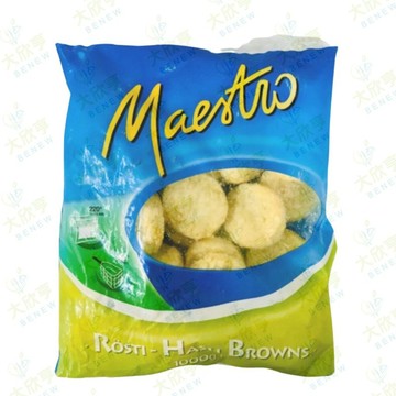 🇧🇪比利時🇧🇪進口冷凍小圓薯餅（非素食）【約31個每包1公斤裝】《大欣亨》B046002