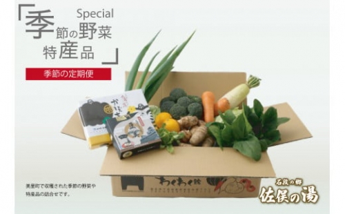 季節の野菜及び特産品詰め合わせ