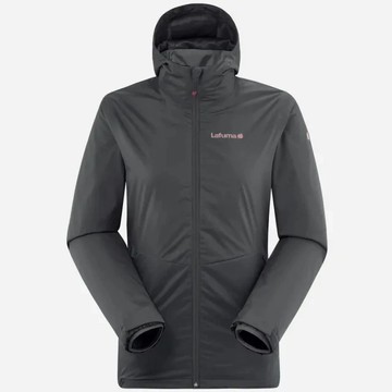 【Lafuma】 ACCESS 二件式防水保暖刷毛外套 黑 防水外套 女 黑色-LFV121960247