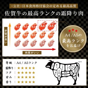 トップブランド牛「佐賀牛ロースステーキ」定期便　約200g×7枚　年6回お届け