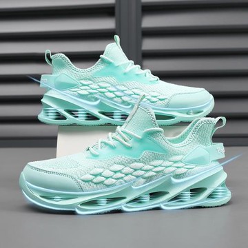 夏季透氣刀鋒男鞋薄款防臭網鞋學生飛織網面運動跑步休閑輕便潮鞋