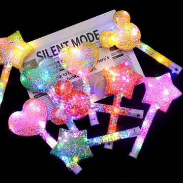 閃光棒 閃光雪花棒 發光棒  仙女棒 手棒道具 夜市 地攤 擺攤 兒童 發光玩具 舞臺助威 演唱會 派對 助威 道具