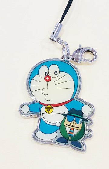 【震撼精品百貨】Doraemon_哆啦A夢~Doraemon手機吊繩-走路