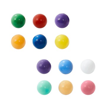 MNTL 磁力片-彩色木球6pcs(多款可選)