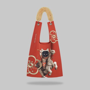 FORTUNE JOCKEY Toby Bag | 配可拆仿毛肩帶