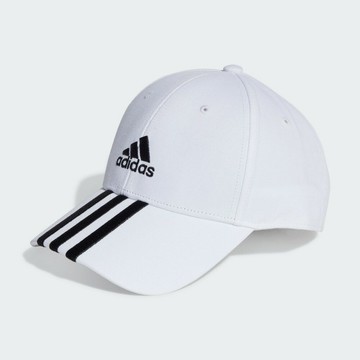 ADIDAS II3509 運動帽 3-STRIPES 棒球帽 老帽 經典三條紋 白【iSport愛運動】