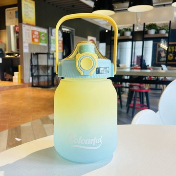 【台灣出貨】水壺水杯大容量大肚杯夏季女款運動耐高溫喝水桶瓶健身高顏值直身大水壺  大肚杯 胖胖水壺
