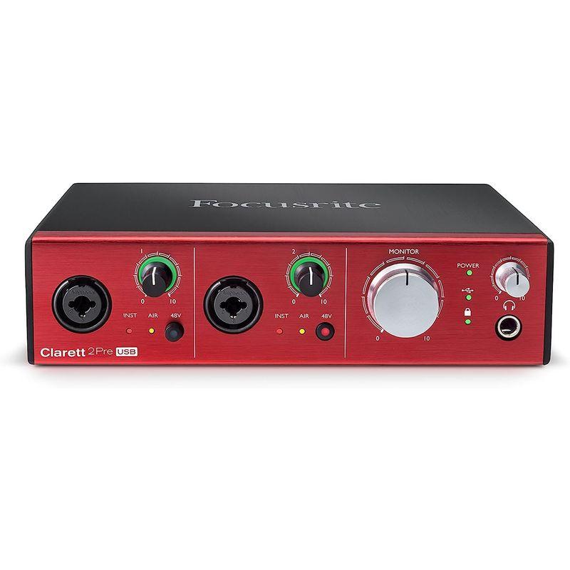 Focusrite フォーカスライト オーディオインターフェイス 10イン 4アウト CLARETT Pre USB 国内正規品