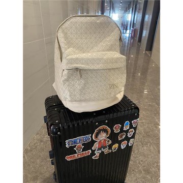 三家宅家硅膠旅游雙肩包女2025新款時尚設計感小眾男士背包電腦包