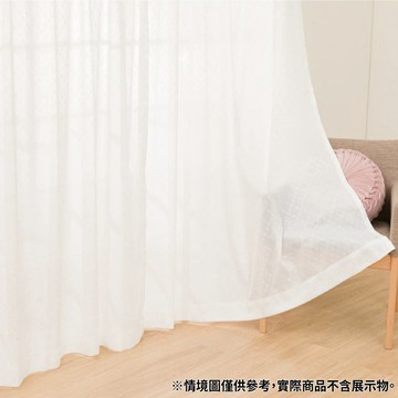【DECO HOME商品】隔熱 遮像 蕾絲窗簾兩件組 窗紗 DH73 100×176×2(DH) NITORI宜得利家居