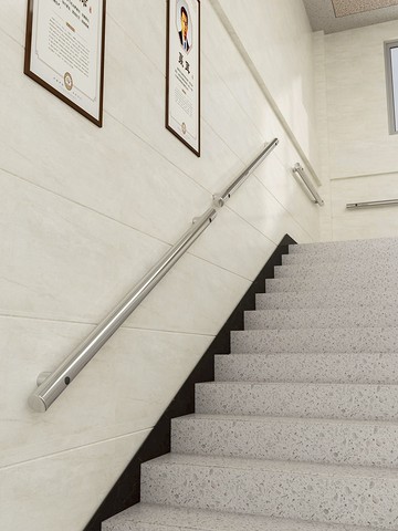 工廠直銷 特惠/免運 開立發票 扶手 樓梯扶手 衛生間扶手 浴室扶手 樓梯間扶手 不銹鋼樓梯扶手欄桿老人室內家用靠墻幼兒園兒童走廊極簡戶外護欄