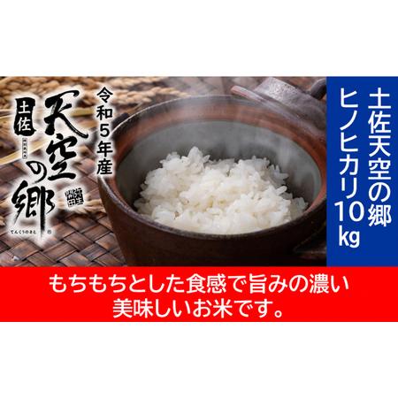 ふるさと納税 ★令和5年産★農林水産省の「つなぐ棚田遺産」に選ばれた棚田で育てられた棚田米　土佐天空の郷　ヒノヒカリ　10kg 高知県本山町