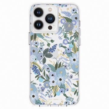 Case-Mate iPhone 14 Pro Max環保抗菌防摔殼-花園派對-藍