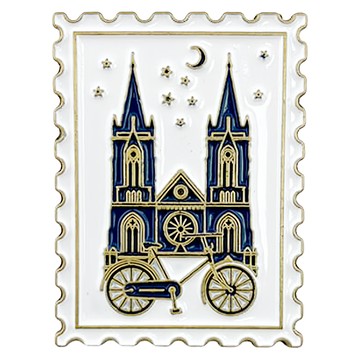 POTENTATE 遵爵 精緻旅行銅夾 手帳本/旅行本專用 Z4950221-E 星空  1入  1個