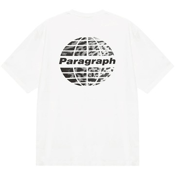 【PARAGRAPH】25FW NO.009 GRADIENT LEOPARD TEE 漸變豹紋 短T (白色)
