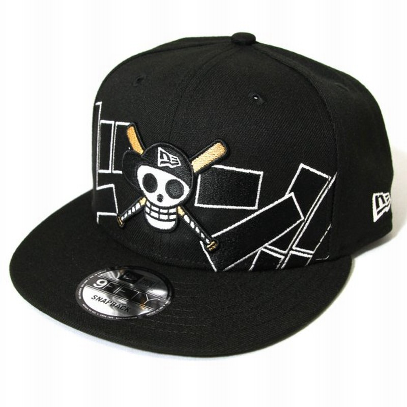 ニューエラ Newera Onepiece コラボ 帽子 キャップ 9fifty One Piece ワンピース ドクロ 海賊旗 ドン ブラック 通販 Lineポイント最大0 5 Get Lineショッピング