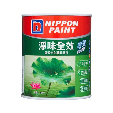 立邦 荷效超抗污蛋殼光乳膠漆 玫瑰白 1L