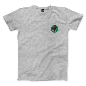 小 paisiaaaaa - 深麻灰 - 中性版T恤