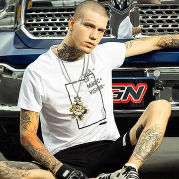 現貨+預購 短袖T恤休閒上衣-歐美時尚街頭百搭男打底衫4色73sq11【獨家進口】【米蘭精品】