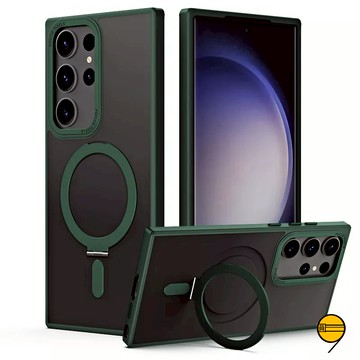 Magsafe磁吸防摔殼 一體支架保護 適用三星 S26 Ultra S25+ S24 A57 A56 手機殼 鏡頭加高