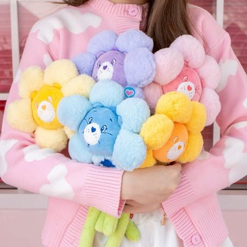 CARE BEARS BLOOM 彩虹熊 絨毛 大頭 花朵 造型盲盒指定款/代購