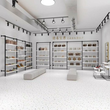 【免運 】鞋店鞋架展示架男女鞋貨架包包童鞋架店鋪裝修壁掛式多層鞋貨架