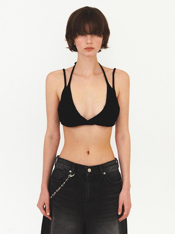 TWO WAY STRAP SLEEVELESS (black)