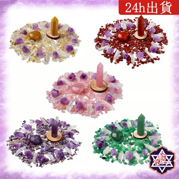 [水晶專賣24h出貨] 粉水晶 水晶原石擺飾 水晶柱 水晶原石 生活用品  水晶 玉石  送禮 風水 擺飾 紫水晶