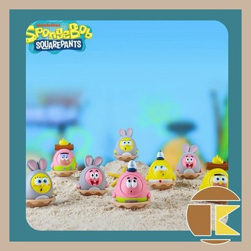 【現貨】海綿寶寶搗蛋不倒翁盲盒 Q版造型 收藏盒玩 一中盒6入｜愛蛋客