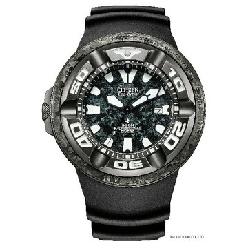 CITIZEN星辰 BJ8056-01E PROMASTER 哥吉拉聯名款光動能時尚潮流腕錶 黑面 48.2mm｜樂天領券現折★全館特惠中★指定刷卡回饋10%
