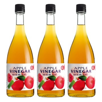 十全 戀愛蘋果醋  600ml  3瓶